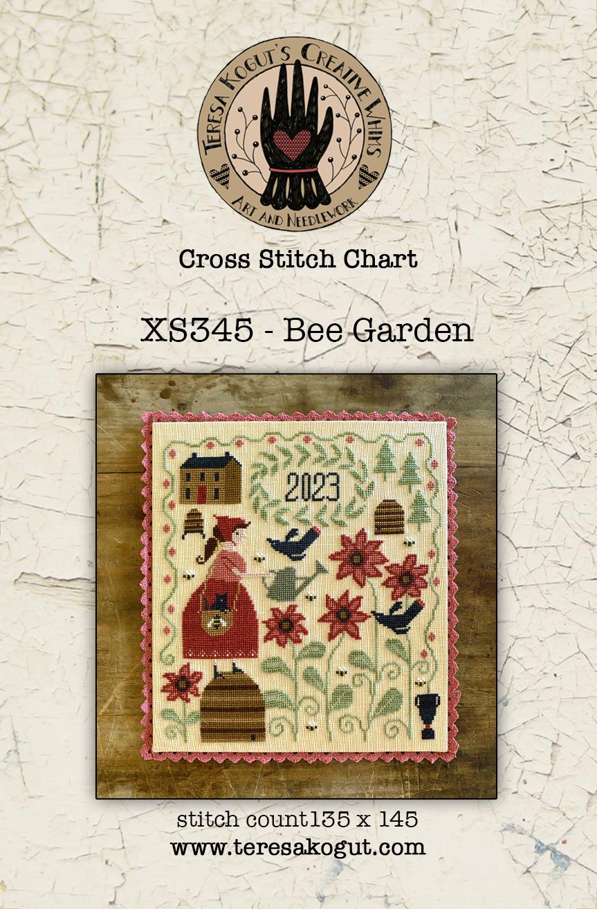 Bee Garden - Cross Stitch Pattern