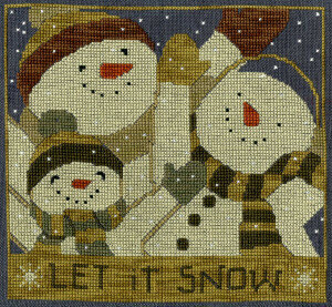 Let it Snow - Cross Stitch Pattern