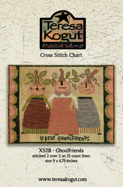 Ghoulfriends - Halloween Cross Stitch Pattern