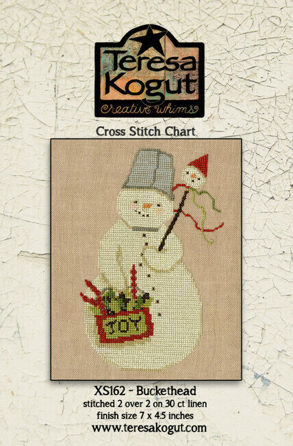 Buckethead - Christmas Cross Stitch Pattern