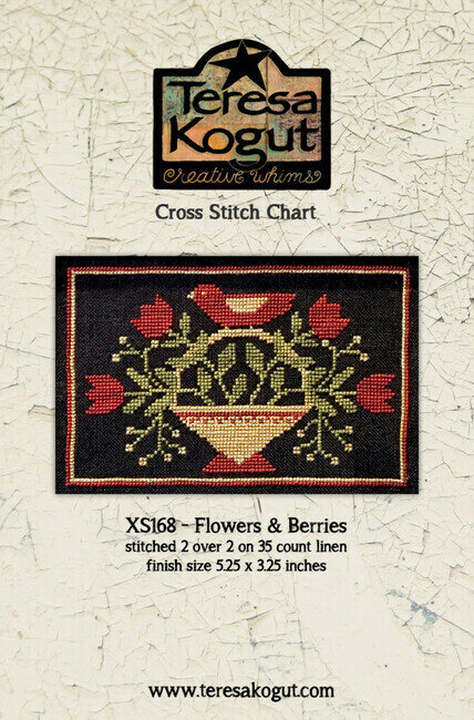 Flowers and Berries - Cross Stitch Pattern