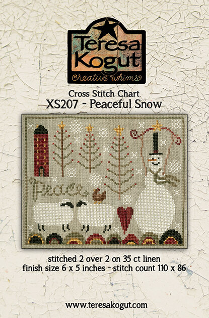 Peaceful Snow - Cross Stitch Pattern