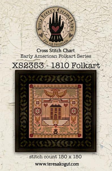 1810 Folkart - Cross Stitch Pattern
