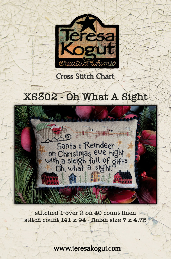 Oh What a Sight - Christmas Cross Stitch Pattern