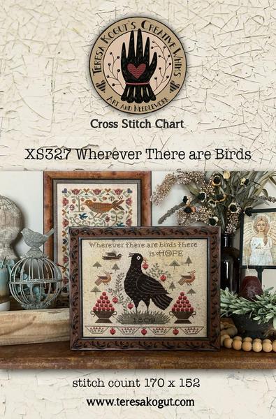 Wherever There Are Birds - Cross Stitch Pattern