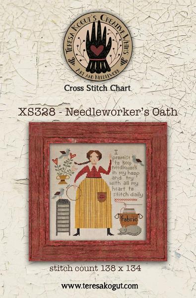 Needleworker's Oath - Cross Stitch Pattern