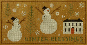 Winter Blessings - Cross Stitch Pattern