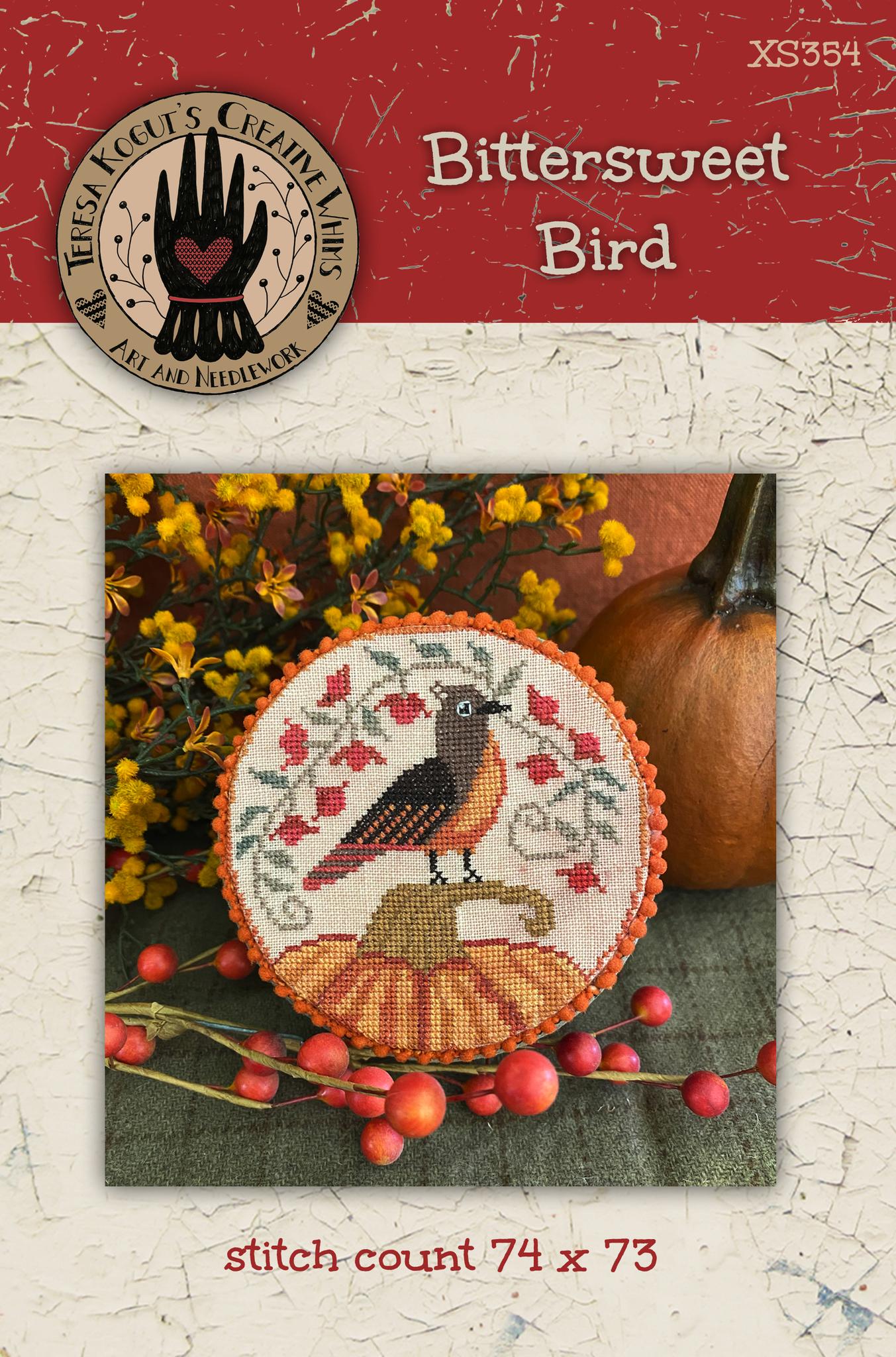 Bittersweet Bird - Cross Stitch Pattern