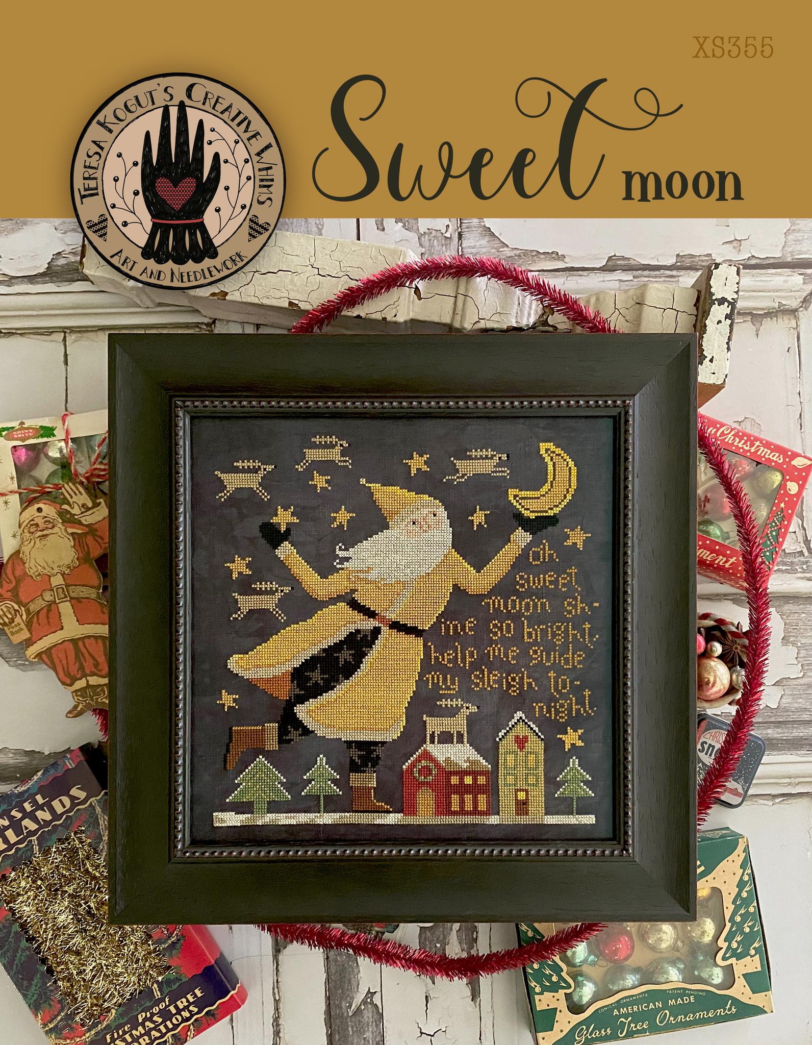 Sweet Moon - Christmas Cross Stitch Pattern