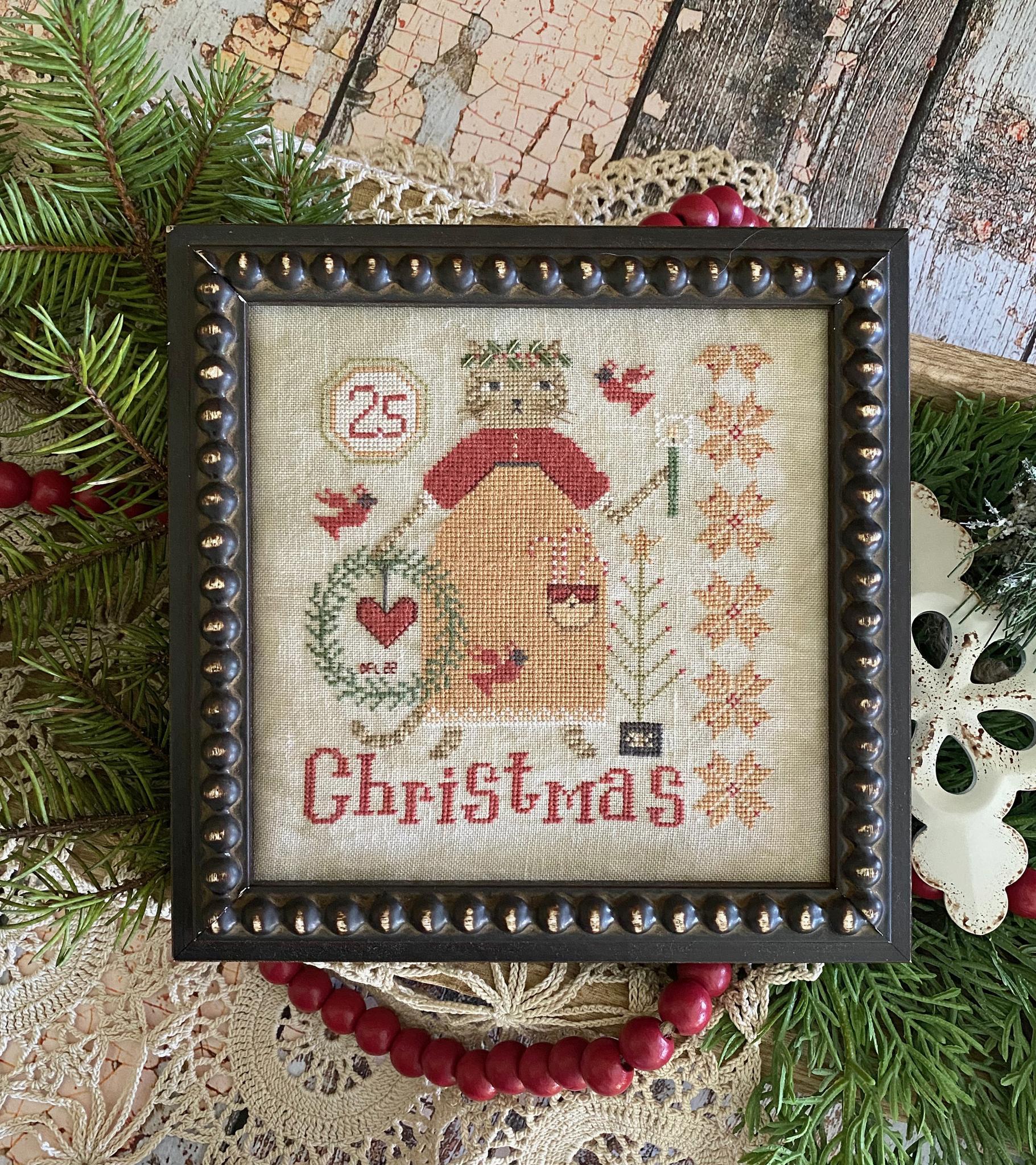 Christmas Kitty - Cross Stitch Pattern