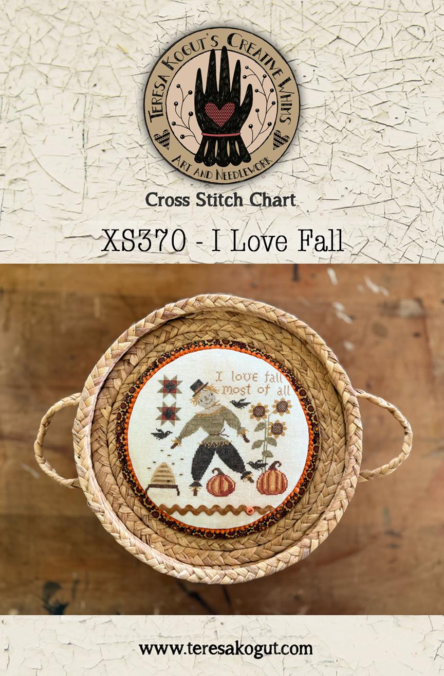 I Love Fall - Cross Stitch Pattern