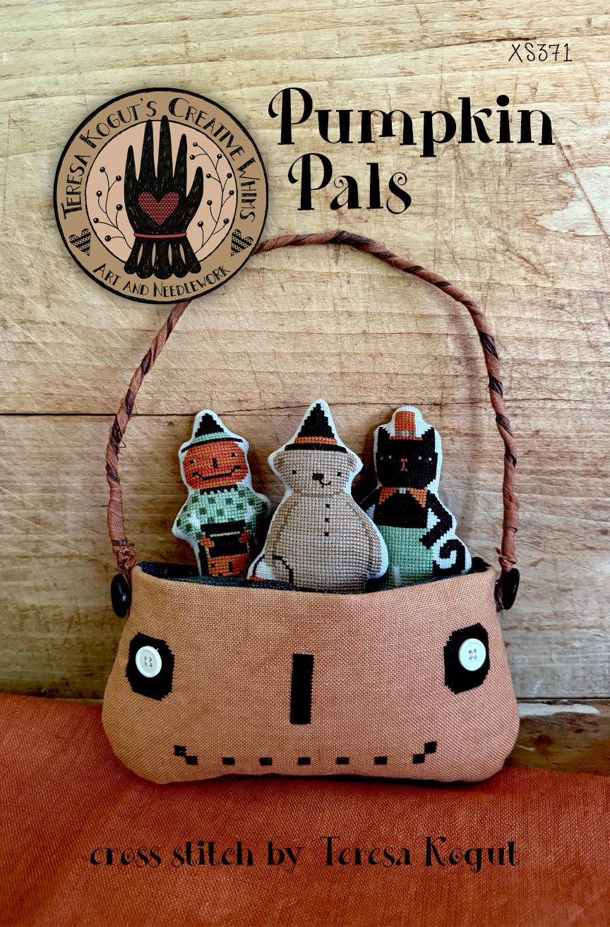 Pumpkin Pals - Halloween Cross Stitch Pattern