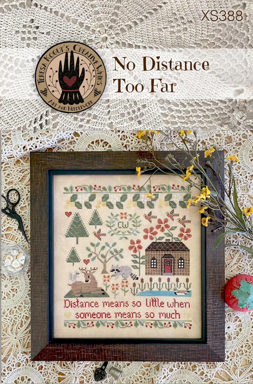 No Distance Too Far - Cross Stitch Pattern