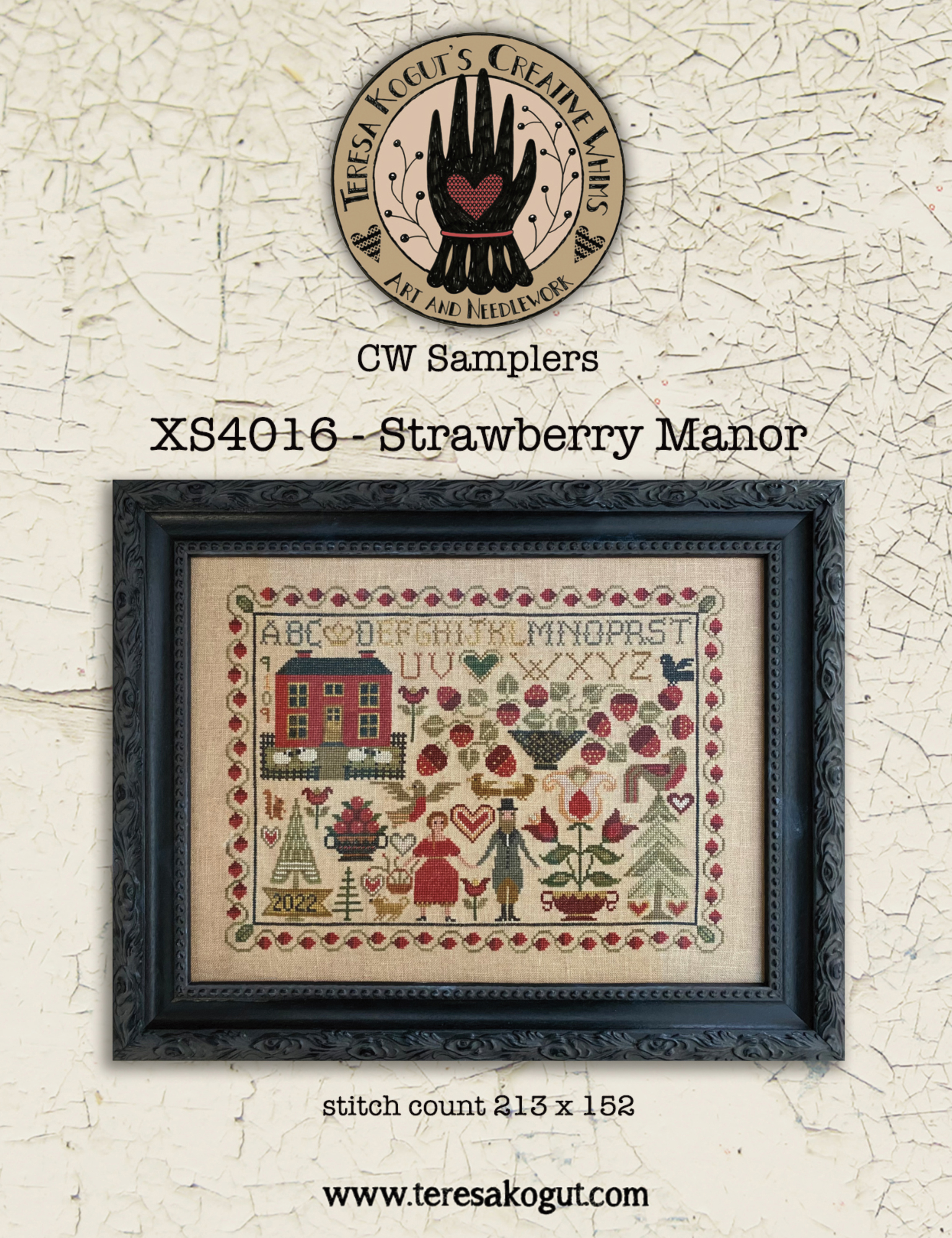 Strawberry Manor - Cross Stitch Pattern