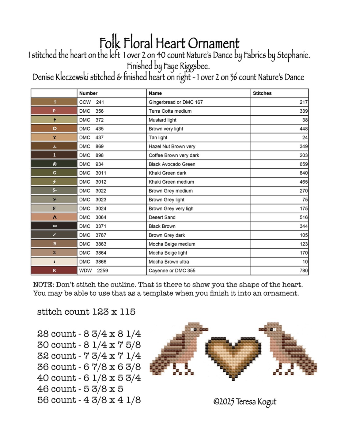 Spotless Innocence - Cross Stitch Pattern