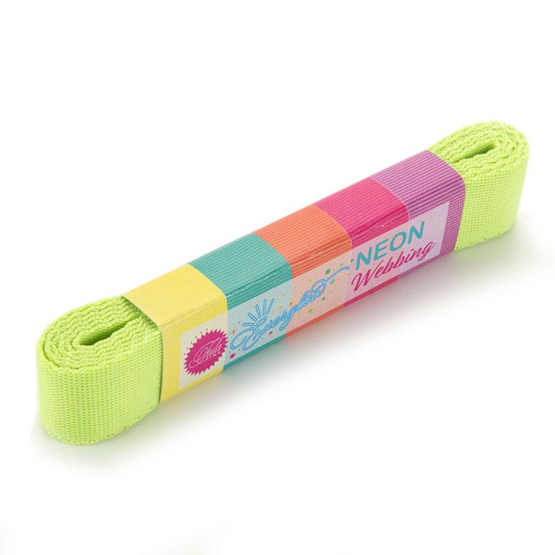 Ever Glow Webbing 1" Moonbeam 
