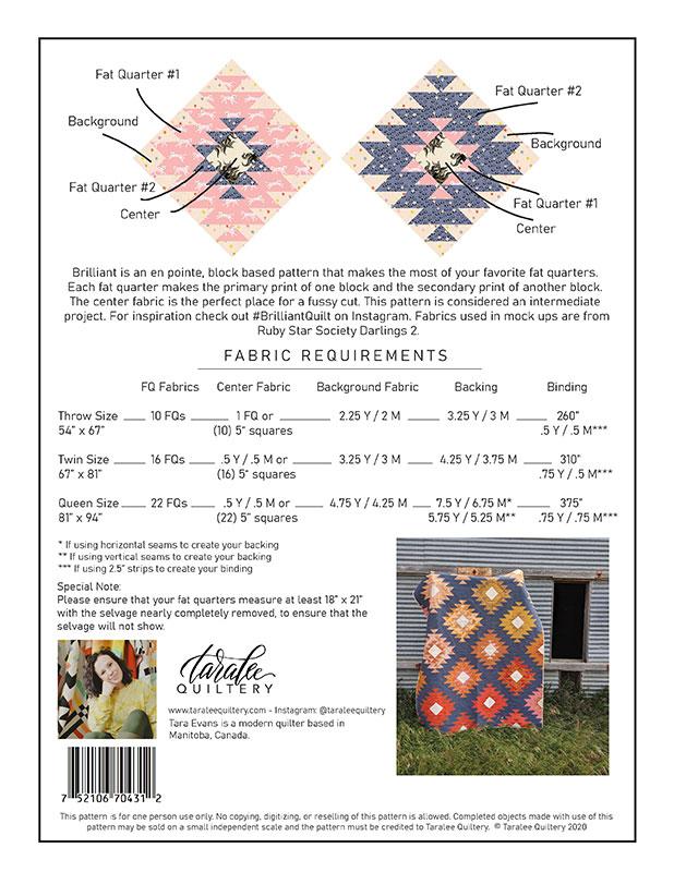 Brilliant - Quilt Pattern