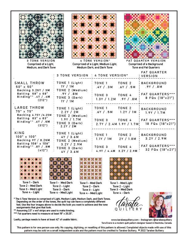 Flicker - Quilt Pattern