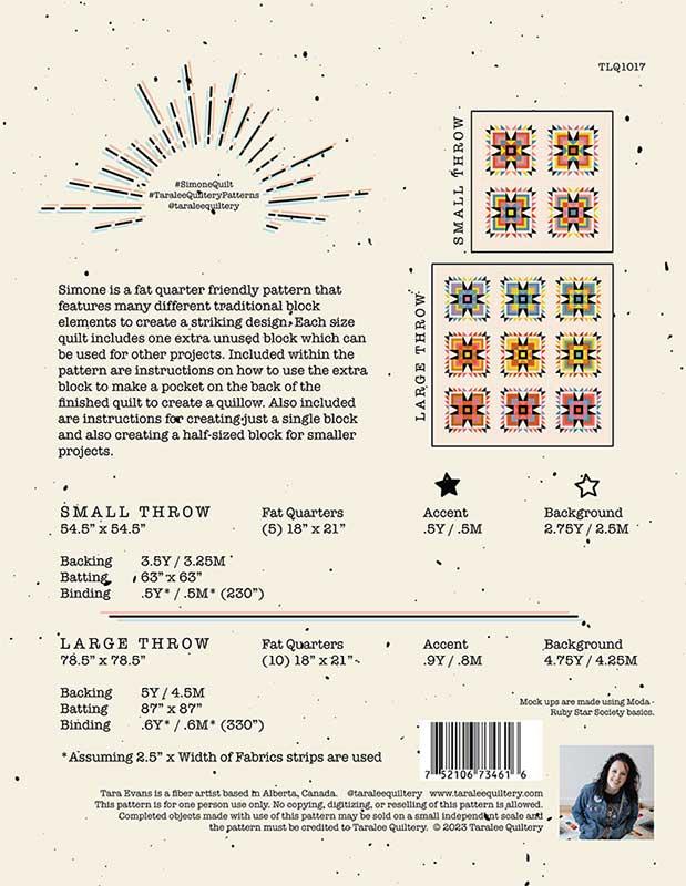 Simone - Quilt Pattern