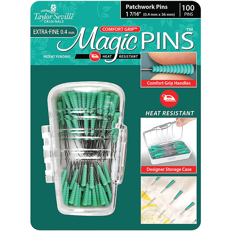 Magic Pins Patchwork X-fine 100 ct.