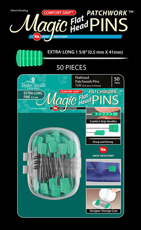MP Flat Head Patchwork Extra Long 50ct