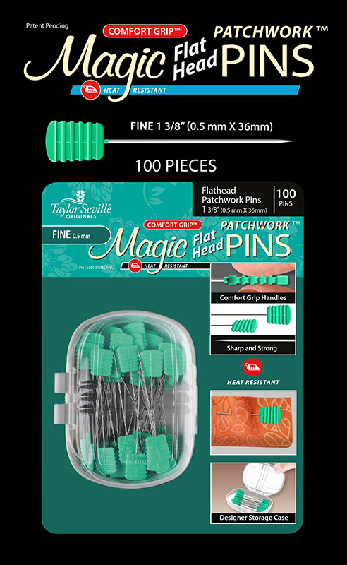 MP Flat Head Patchwork Fine 100ct