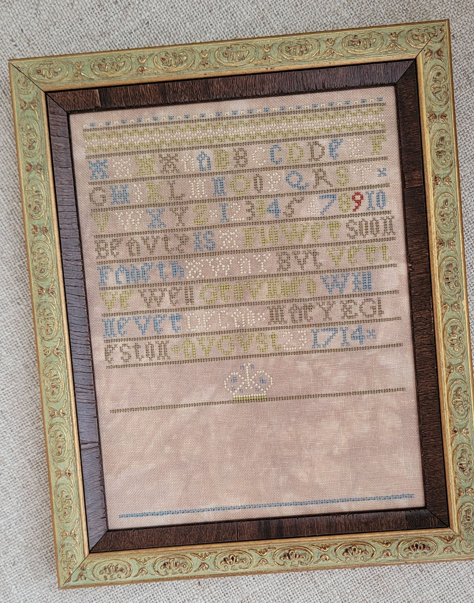 Mary Egleston, 1714-2024 - Cross Stitch Pattern