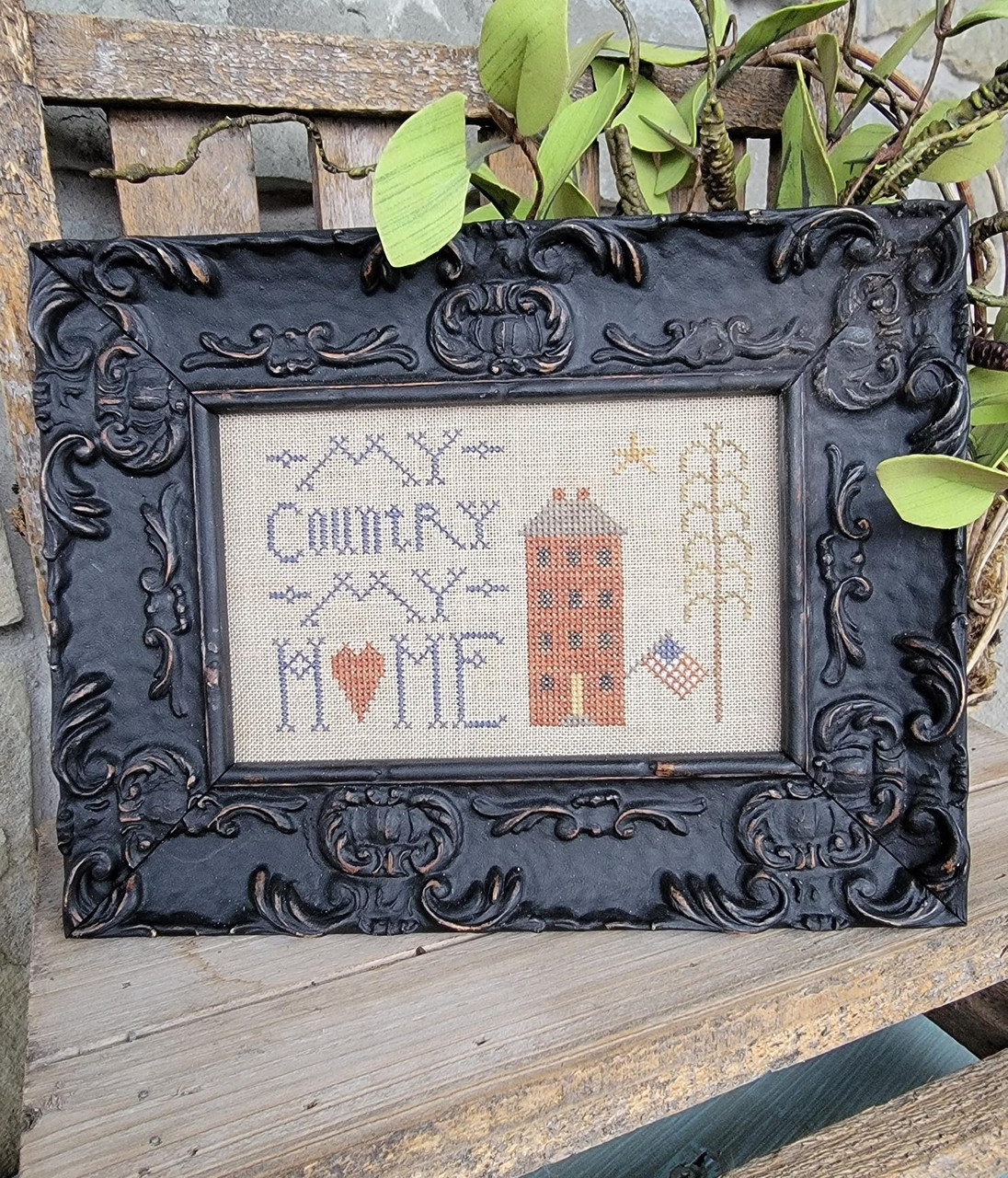 My Country, My Home - Cross Stitch Pattern