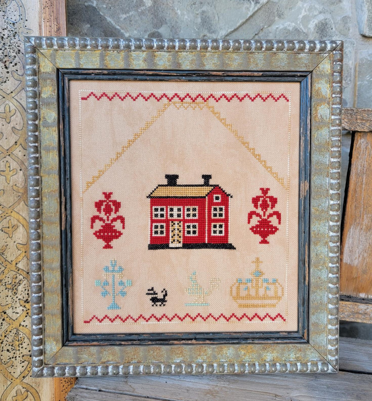 Red Haven #1 - Cross Stitch Pattern