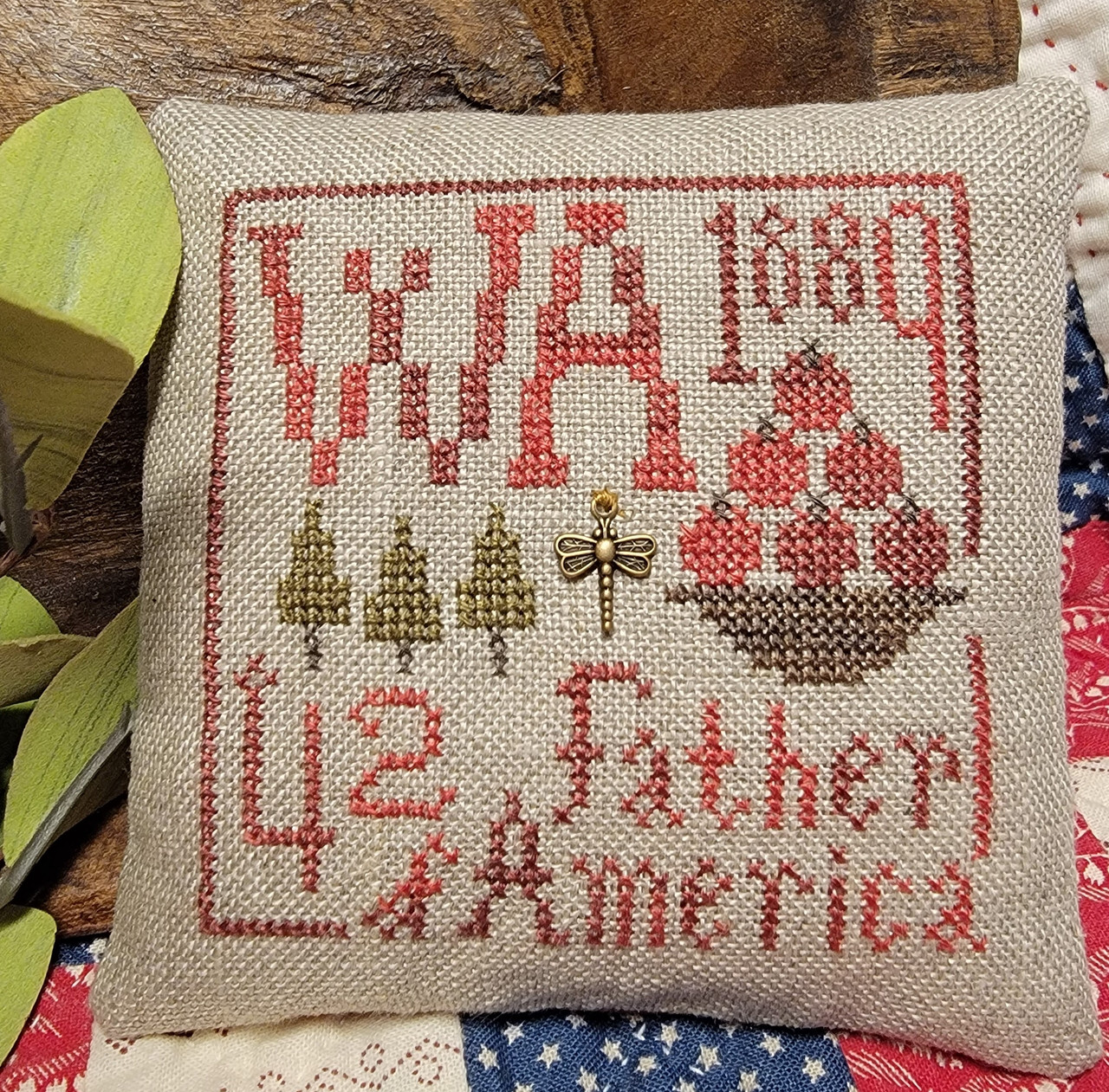 Statehood Splendor #49 - Washington - Cross Stitch Pattern