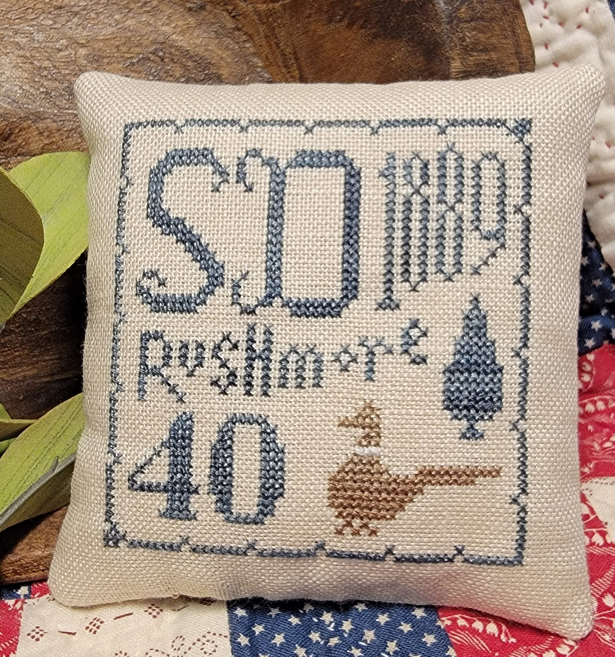 Statehood Splendor #48 - South Dakota - Cross Stitch Pattern