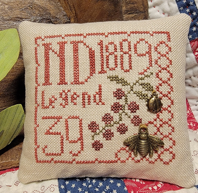 Statehood Splendor #47 - North Dakota - Cross Stitch Pattern