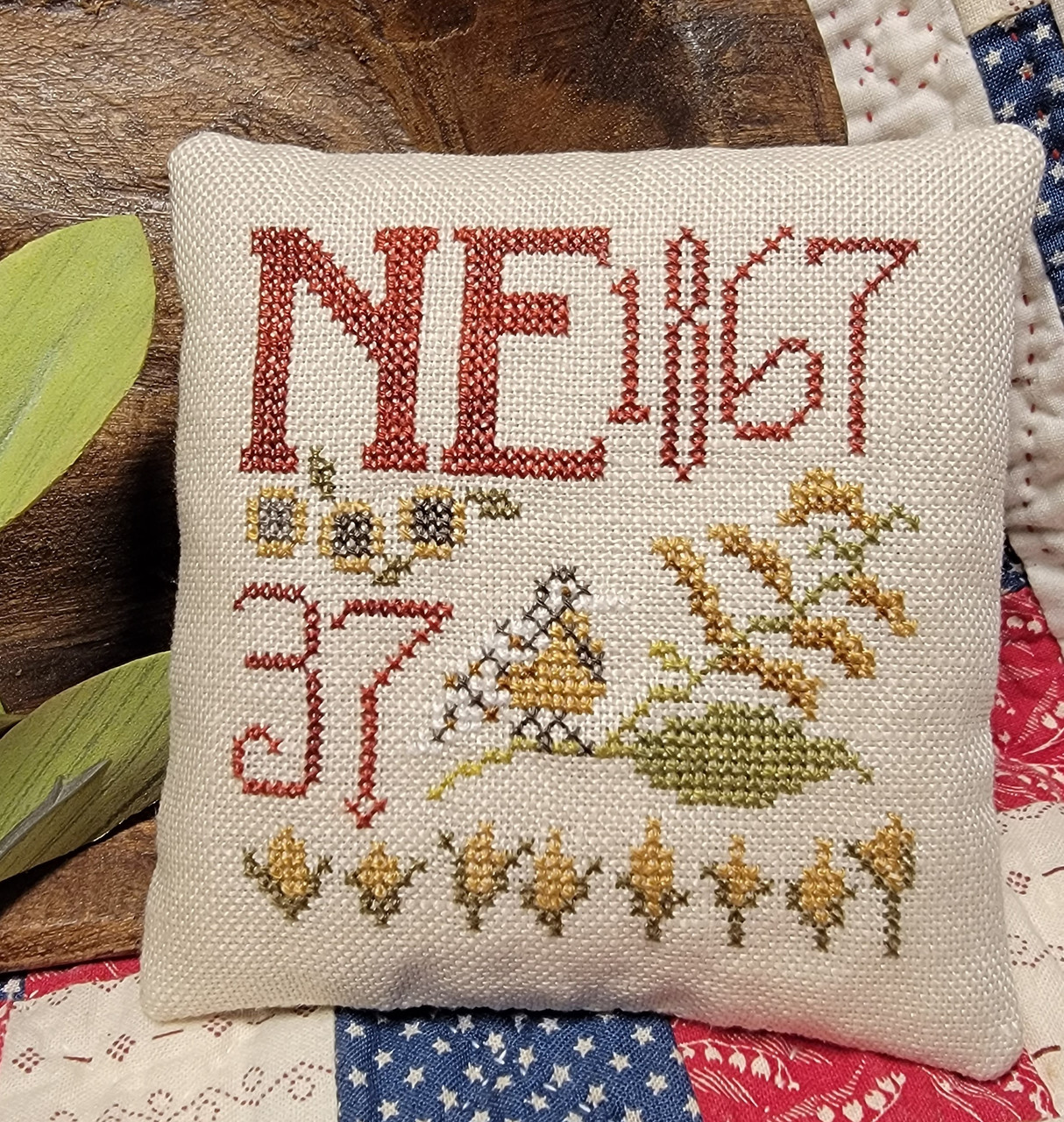 Statehood Splendor #45 - Nebraska - Cross Stitch Pattern
