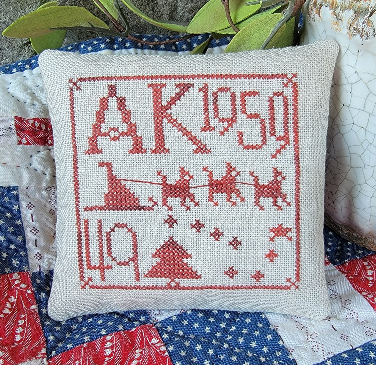 Statehood Splendor #39 - Alaska - Cross Stitch Pattern