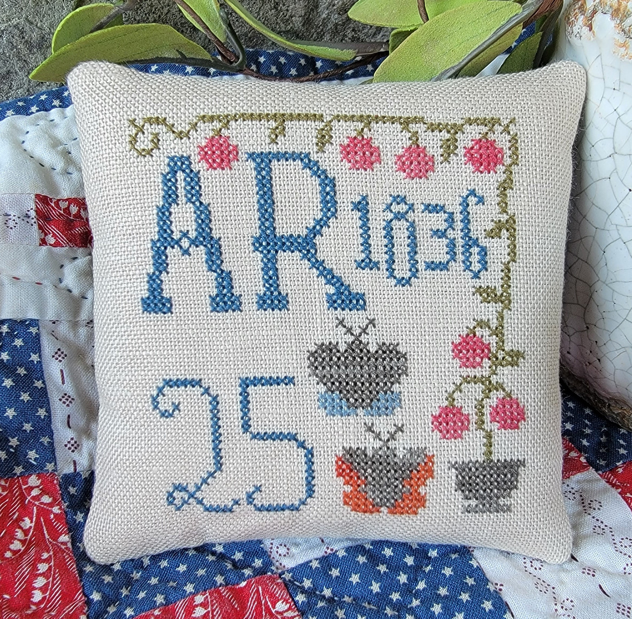 Statehood Splendor #38 - Arkansas - Cross Stitch Pattern