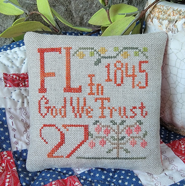 Statehood Splendor #37 - Florida - Cross Stitch Pattern