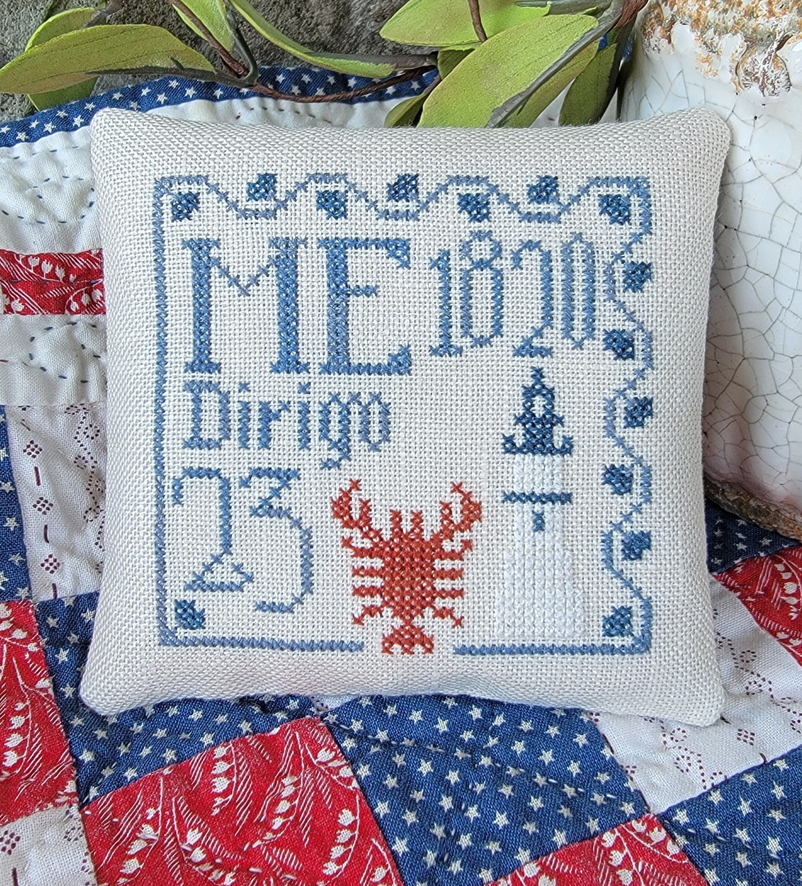 Statehood Splendor #36 - Maine - Cross Stitch Pattern