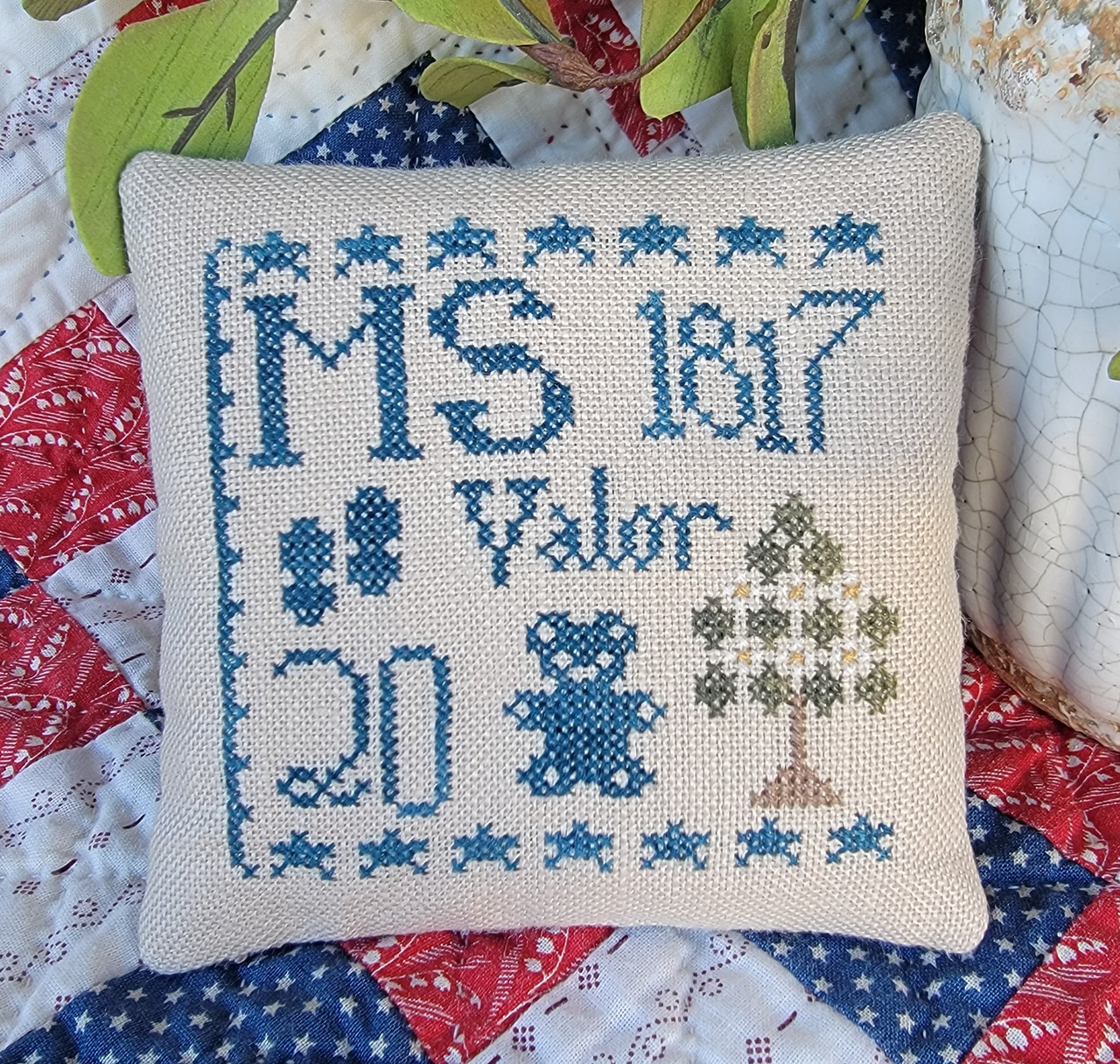 Statehood Splendor #32 - Mississippi - Cross Stitch Pattern