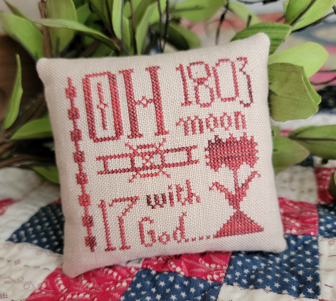 Statehood Splendor #23 - Ohio - Cross Stitch Pattern