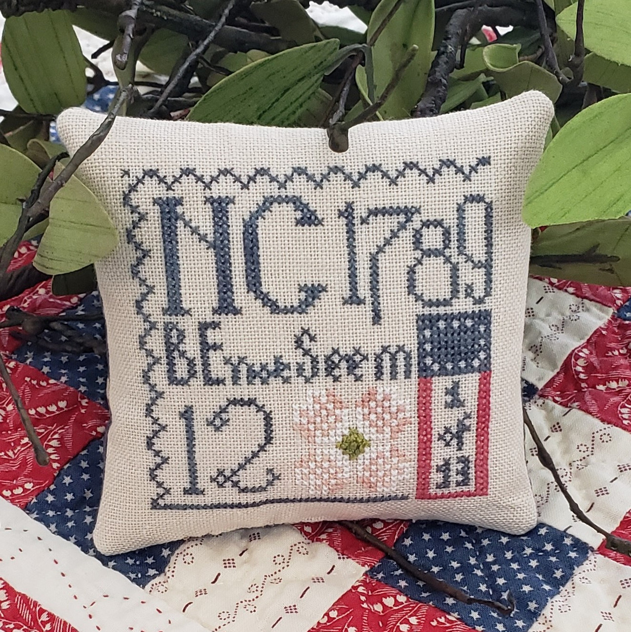 Statehood Splendor #24 - North Carolina - Cross Stitch Patte