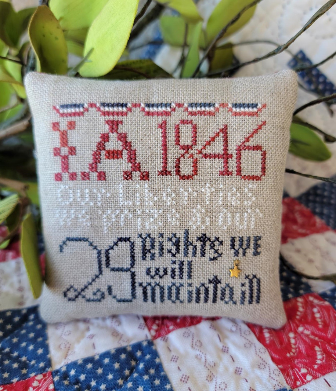 Statehood Splendor #19 - Iowa - Cross Stitch Pattern