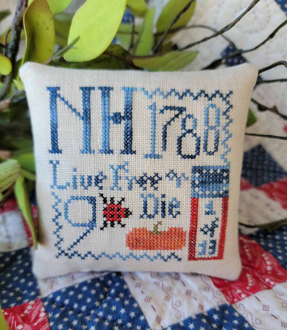 Statehood Splendor #18 - New Hampshire - Pattern