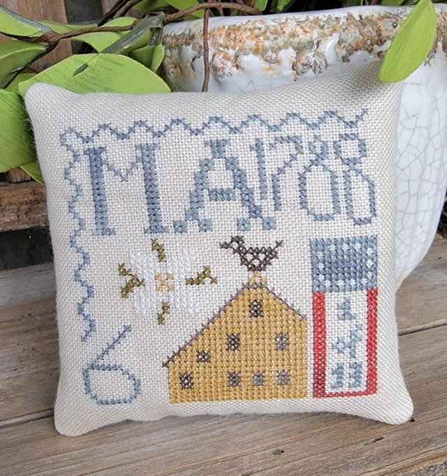 Statehood Splendor #12 - Massachusetts - Pattern