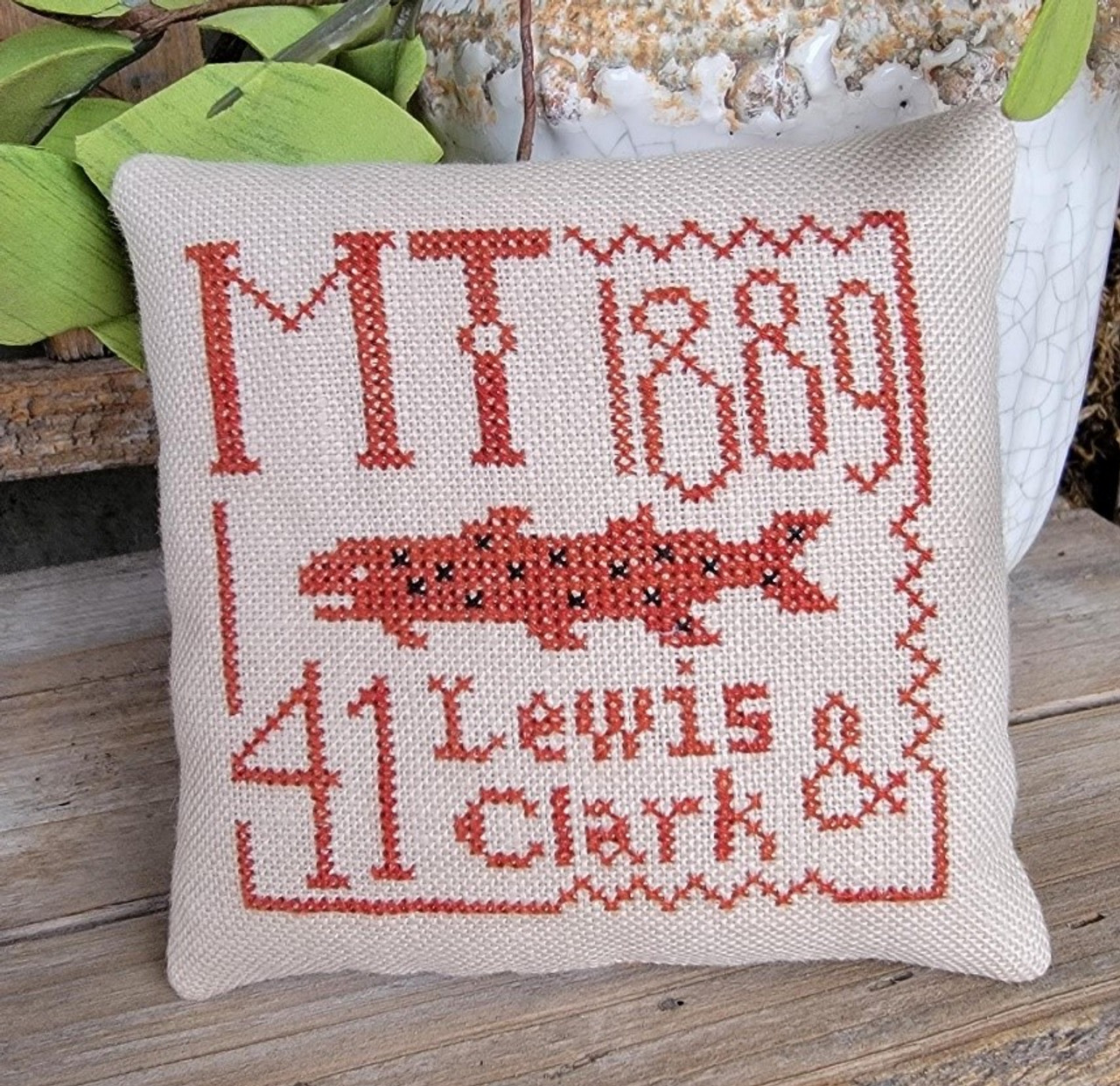 Statehood Splendor #11 - Montana - Cross Stitch Pattern