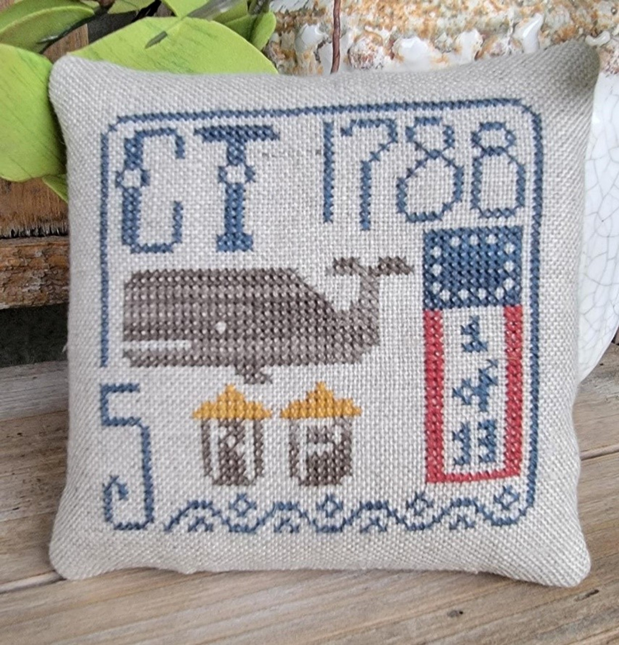 Statehood Splendor #10 - Connecticut - Cross Stitch Pattern