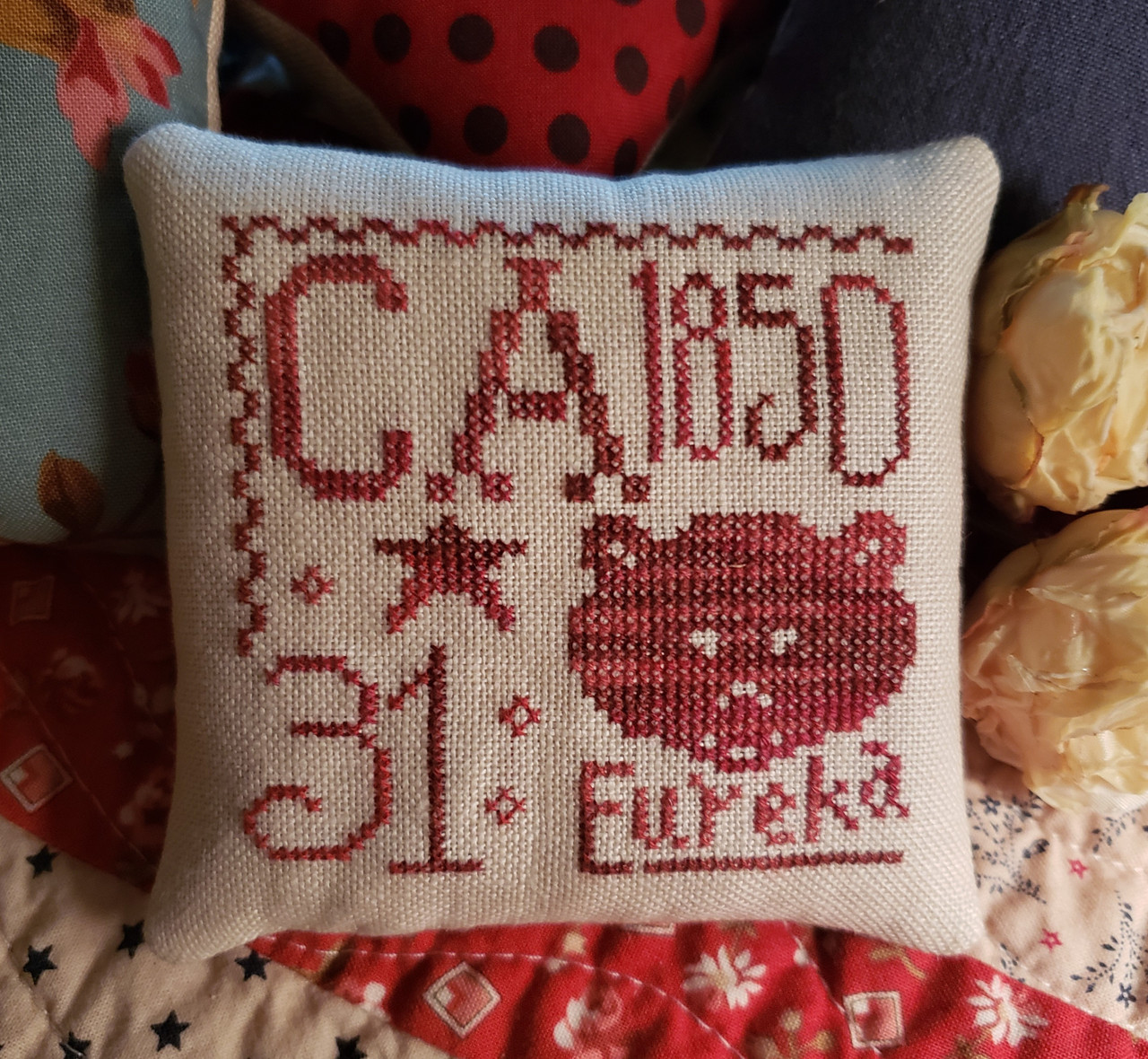 Statehood Splendor #9 - California - Cross Stitch Pattern