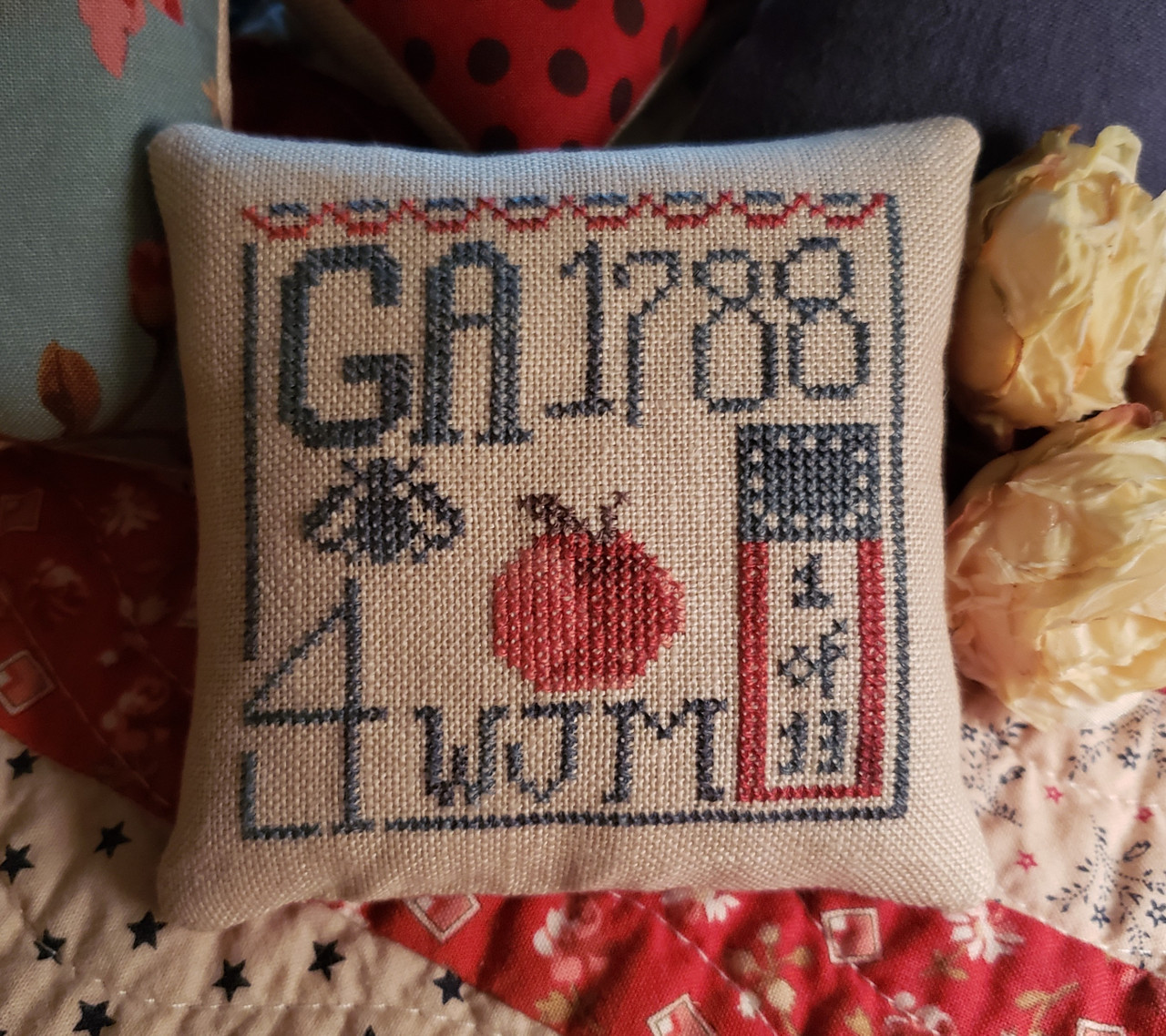 Statehood Splendor #8 - Georgia - Cross Stitch Pattern