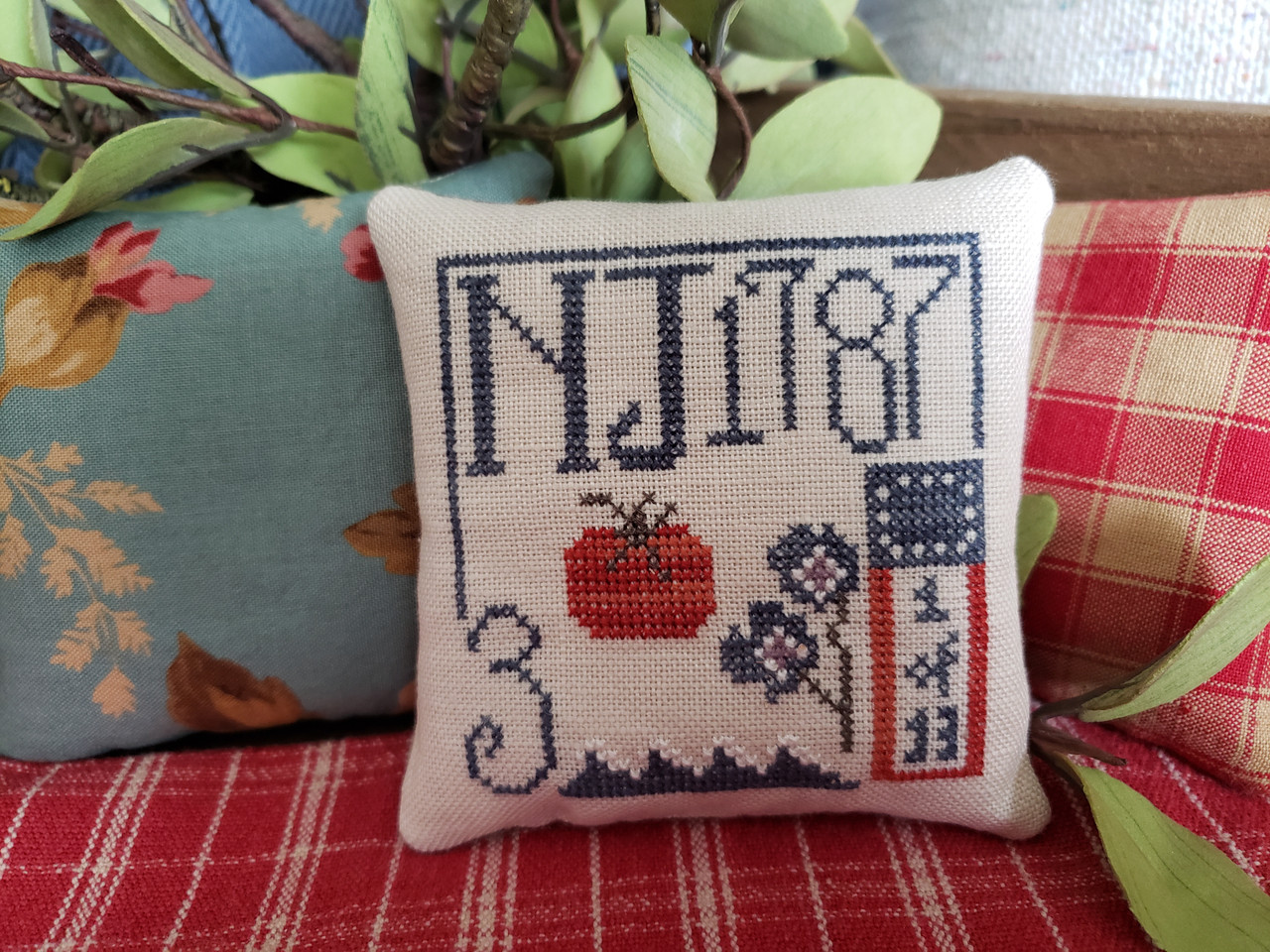 Statehood Splendor #6 - New Jersey - Cross Stitch Pattern