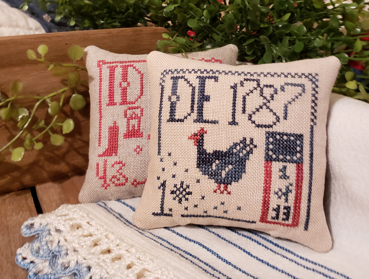 Statehood Splendor #2 - Delaware - Cross Stitch Pattern