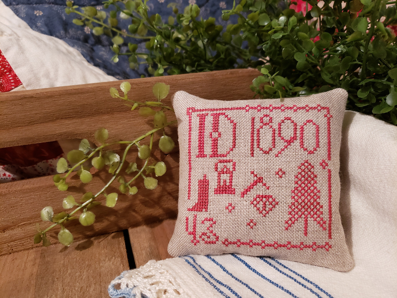 Statehood Splendor #1 - Idaho - Cross Stitch Pattern